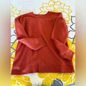 L.L. Bean Women's Coral Crew Neck Sweater